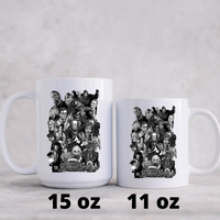 
              Horror Legends Halloween Coffee Mug
            