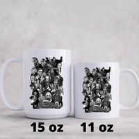 Horror Legends Halloween Coffee Mug