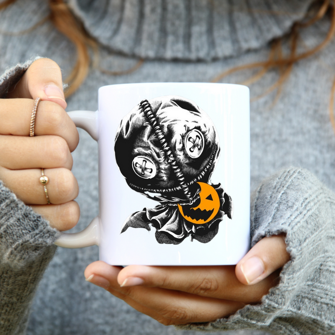 Sam Trick r Treat Halloween Coffee Mug