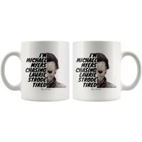 
              I'm Michael Myers Chasing Laurie Strode Tired Horror Halloween Coffee Mug
            